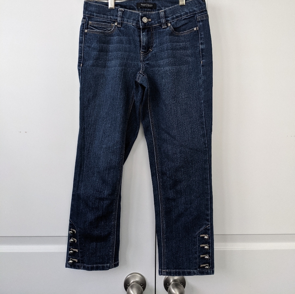 White House Black Market Slim Capri Jeans Sz. 00